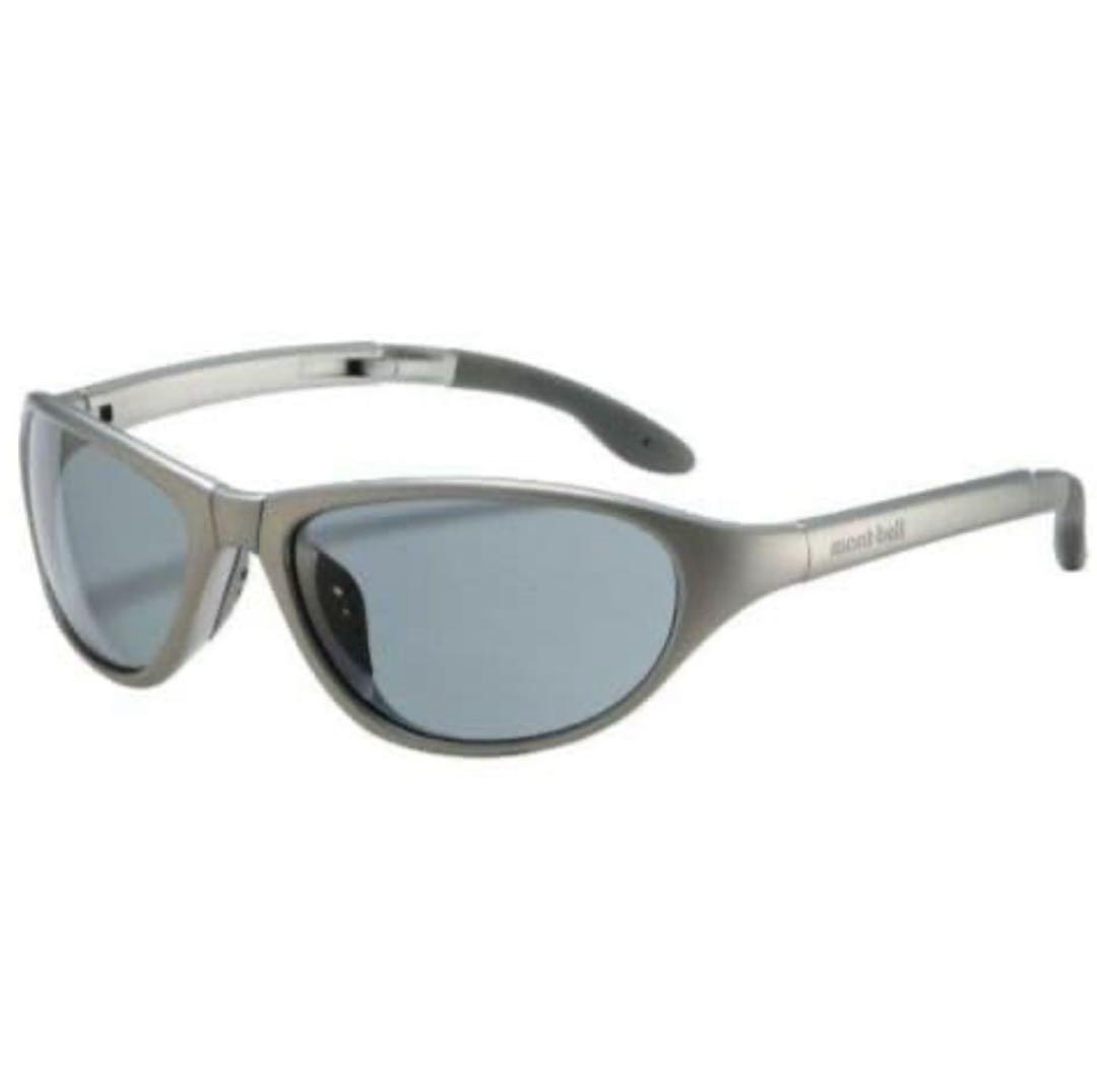 【新品】モンベル トレッキンググラスサングラス ライトグレー シルバー