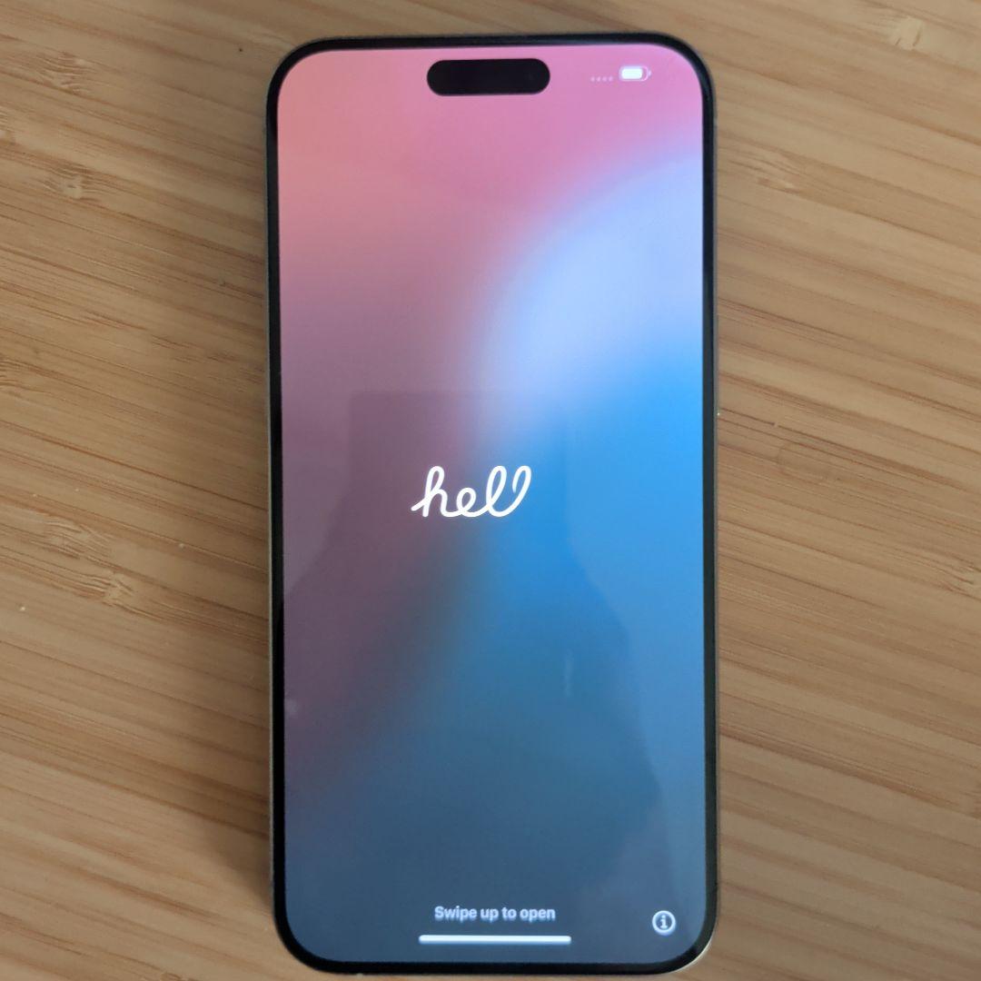 Apple iPhone 15 Pro max 本体　SIMフリー