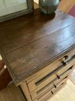 ※送料当方負担※　ヴィンテージ チェスト 無垢