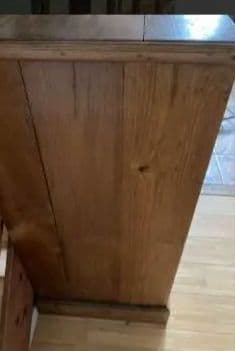 ※送料当方負担※　ヴィンテージ チェスト 無垢