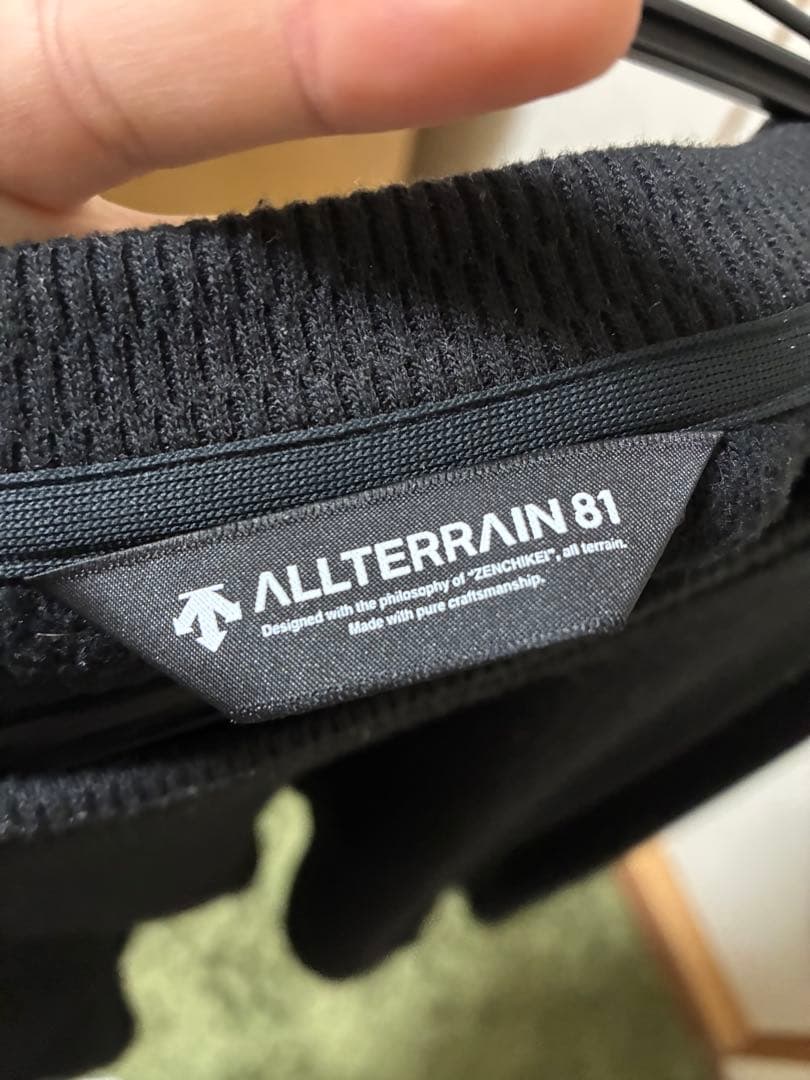 DESCENTE ALLTERAIN ブラッシュドサーマルクルー