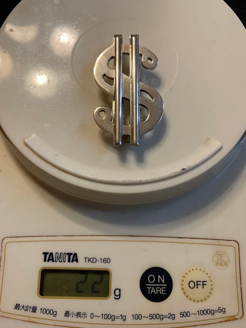 ヴィンテージ シルバー925 マネークリップ メキシコ チカーノ メキシカン