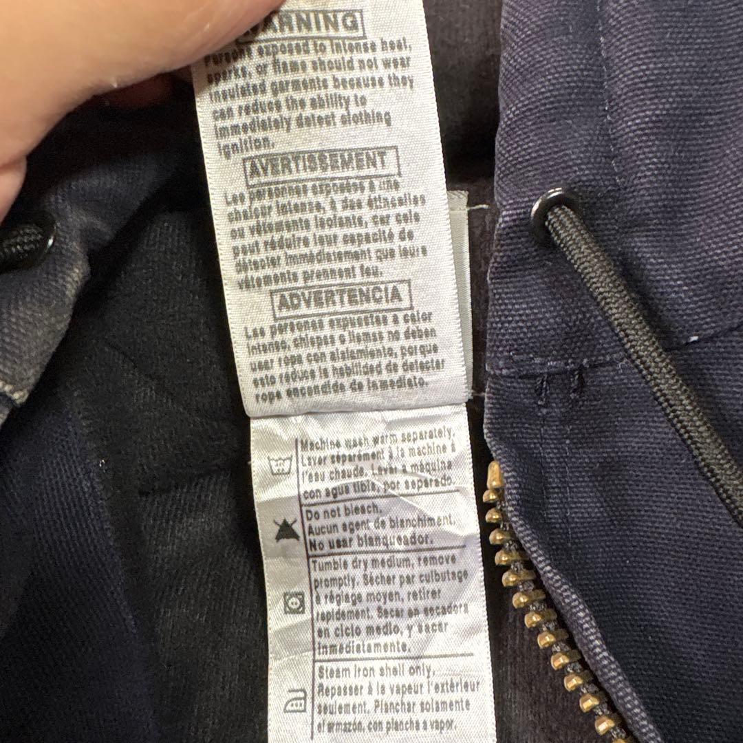 カーハートアクティブジャケットネイビー