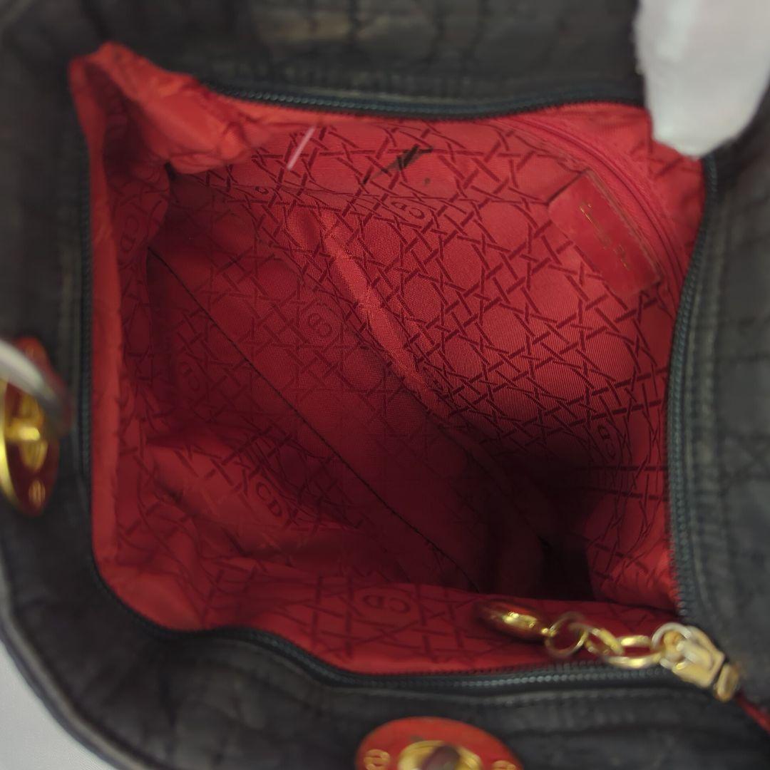 Christian Dior レディディオール カナージュ ハンドバッグ