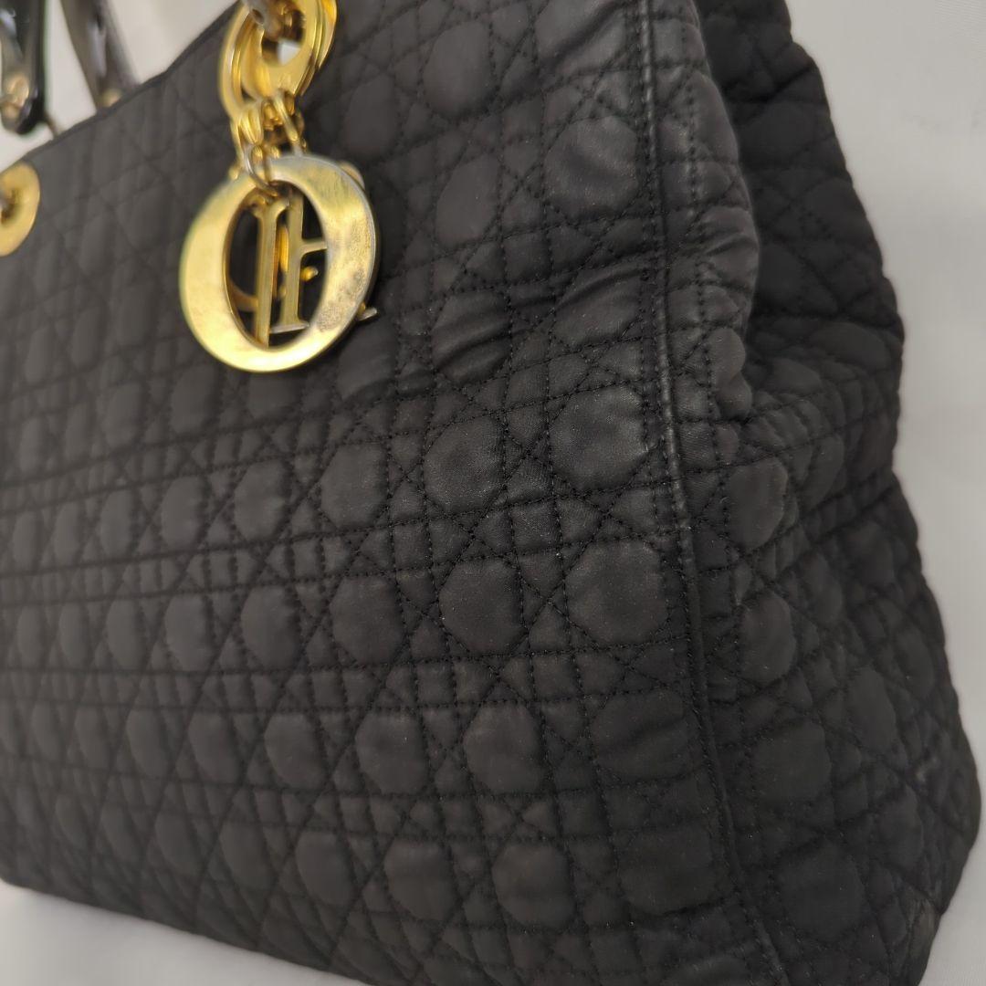 Christian Dior レディディオール カナージュ ハンドバッグ