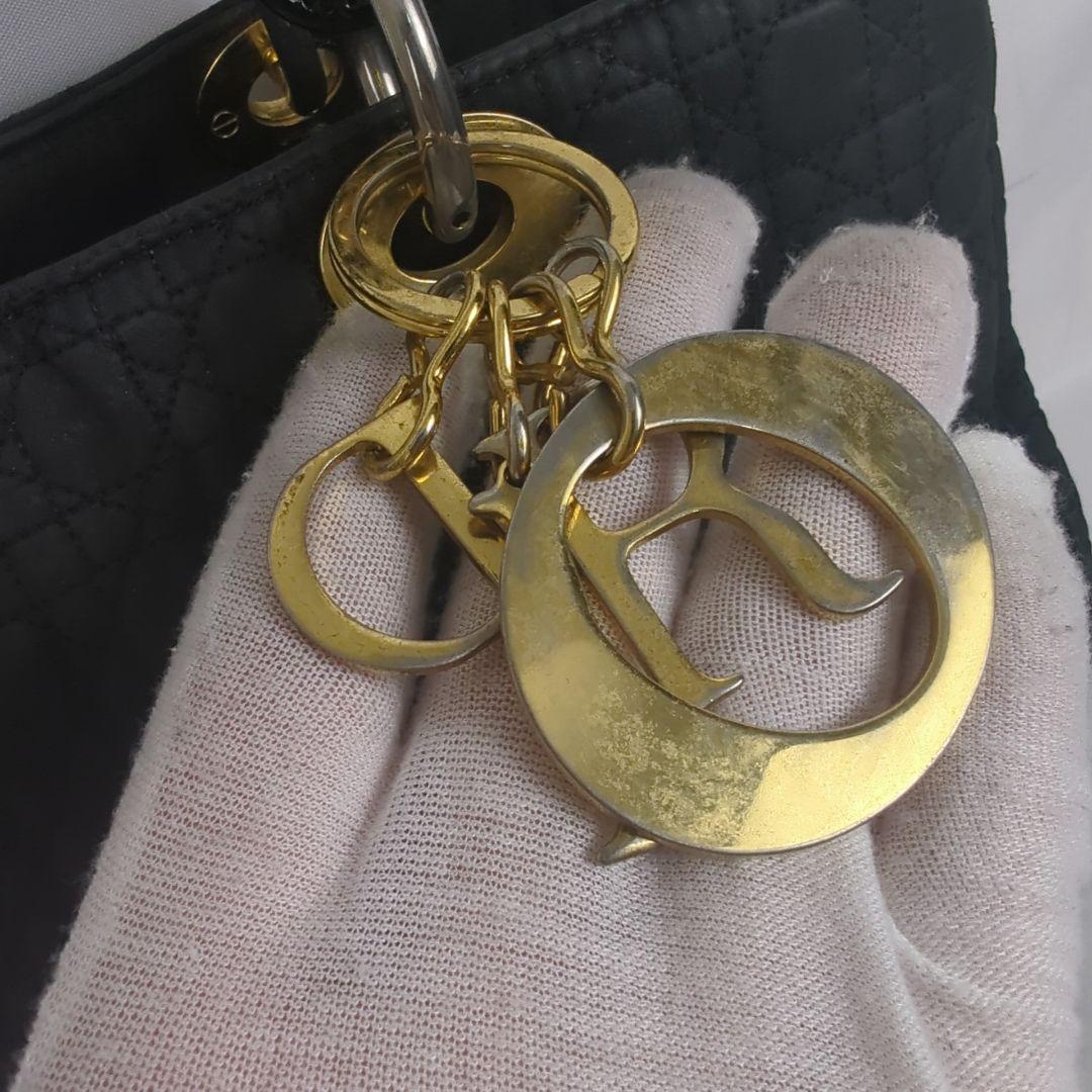 Christian Dior レディディオール カナージュ ハンドバッグ