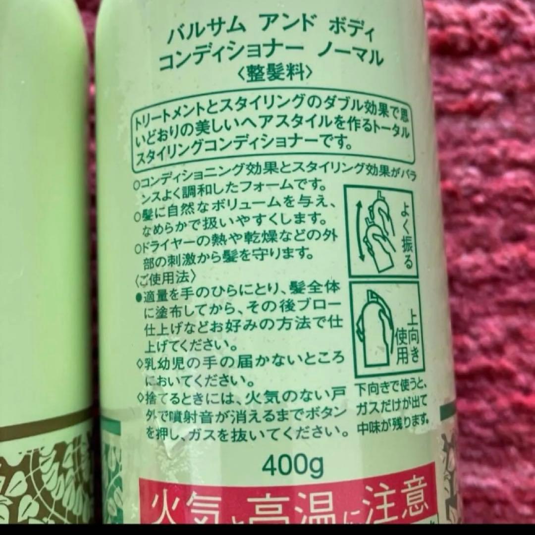 資生堂Balsam & Bodyトータルスタイリングコンディショナー400g2個