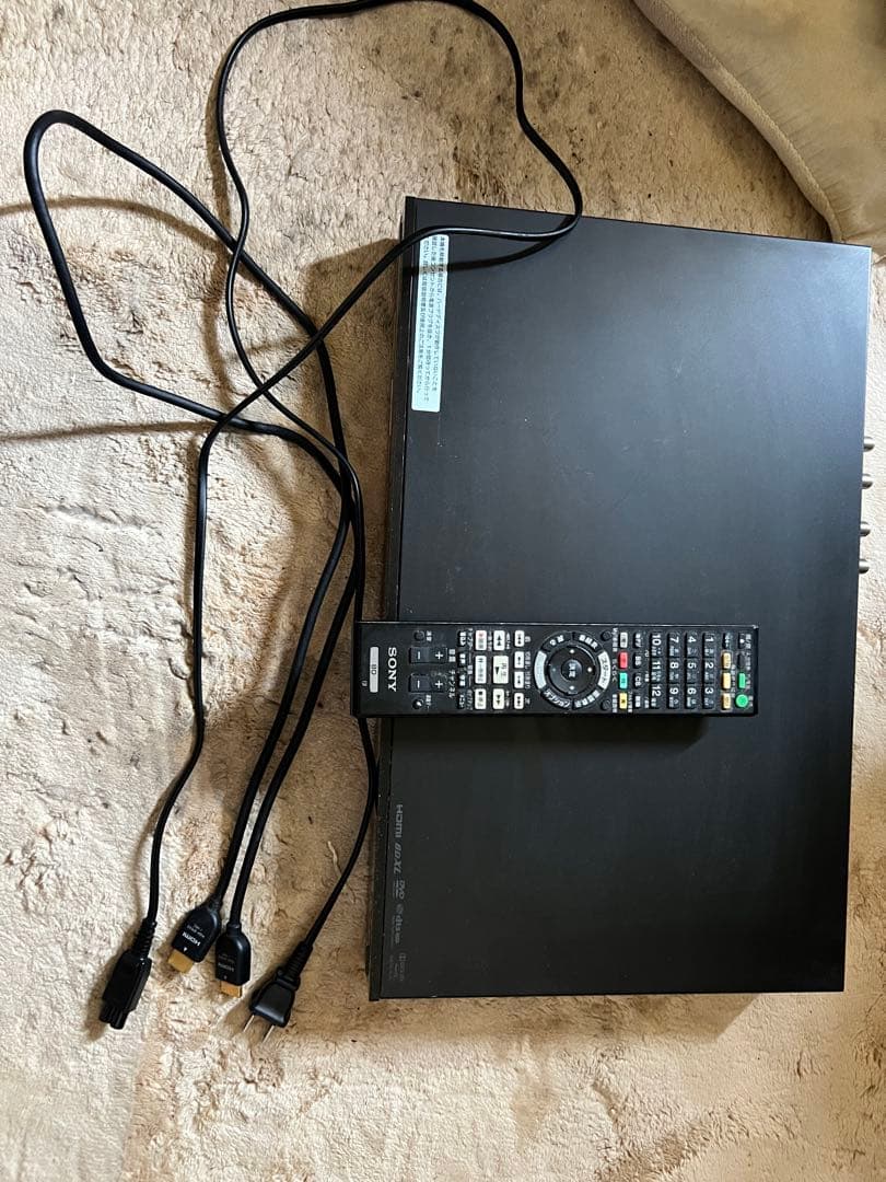 SONY　ソニー　ブルーレイレコーダー　BDZ-AT970T　　リモコン