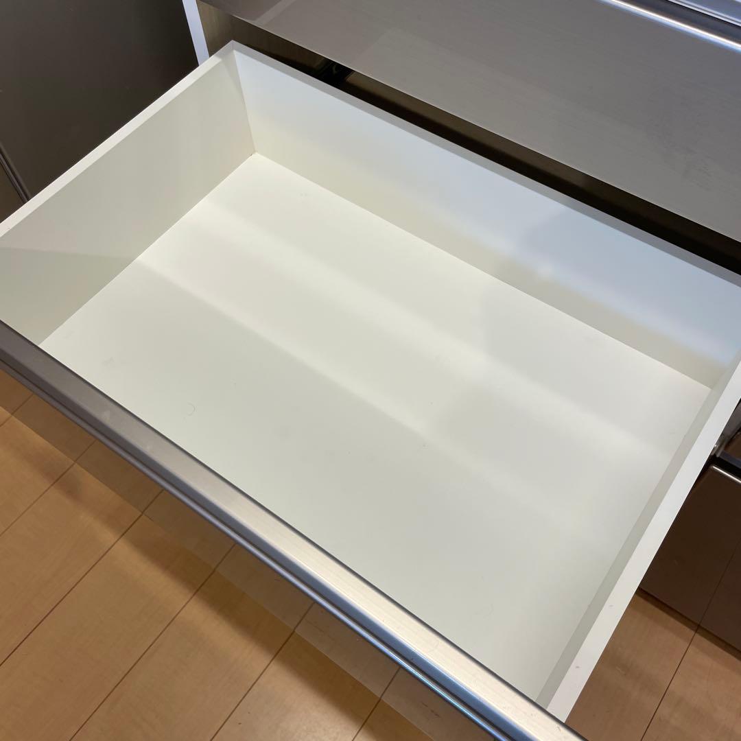 【値下げ】ニトリ キッチンボードアルミナ2 100KBSI シルバー