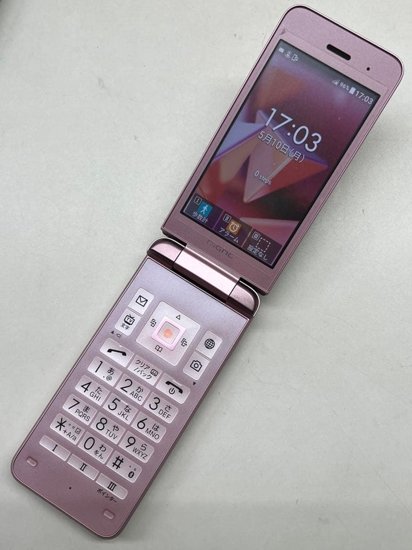 W6A621◆ DIGNO ケータイ3 SIM解除済み 903KC 携帯電話