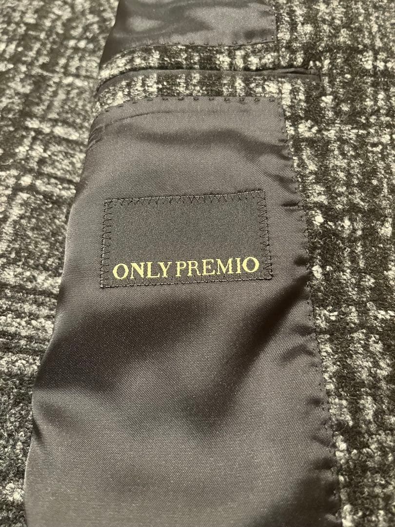 試着のみ！LANIFICIO ROMAチェック柄 ジャケット