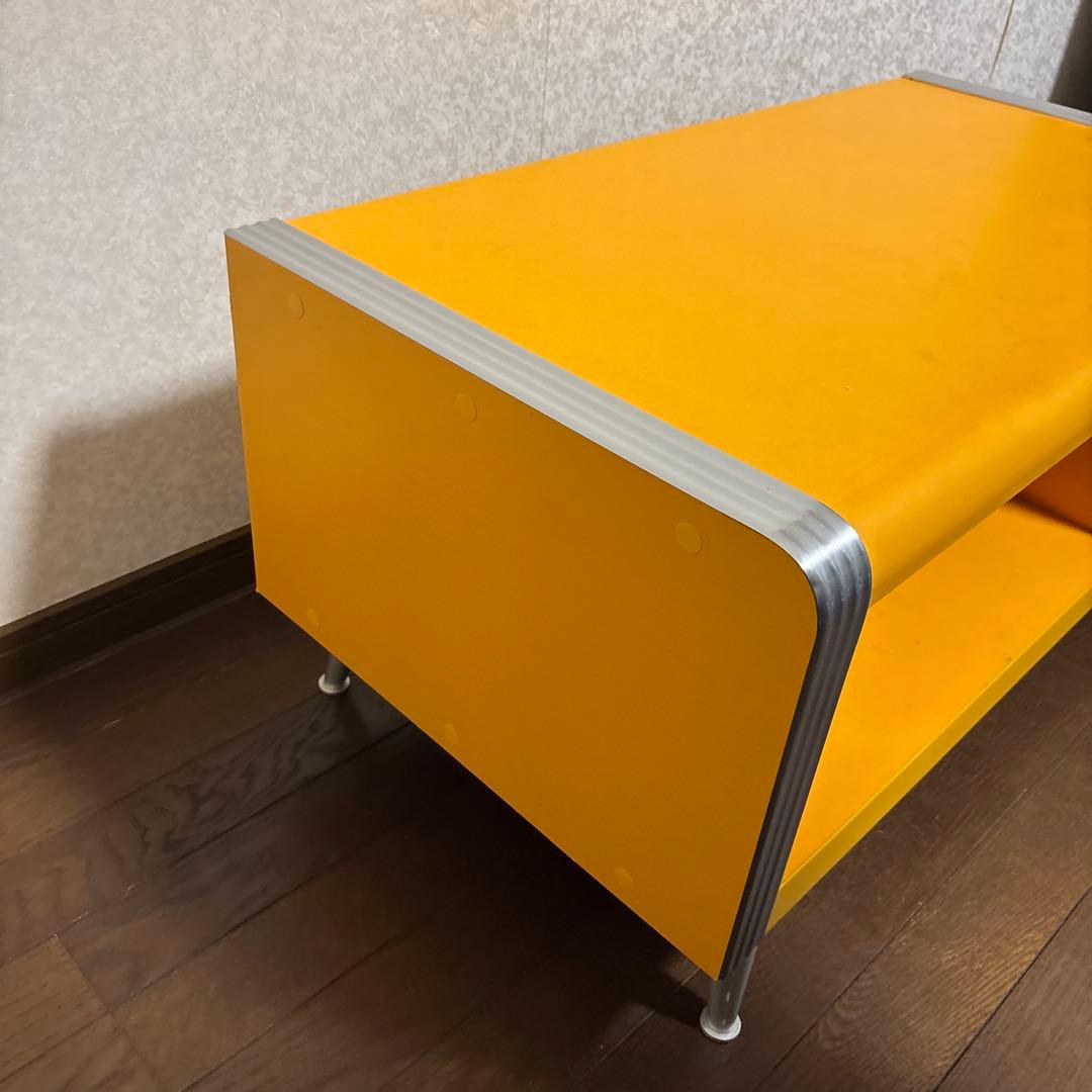 【良品】スペースエイジ テレビボード レトロポップ ヴィンテージ イエロー