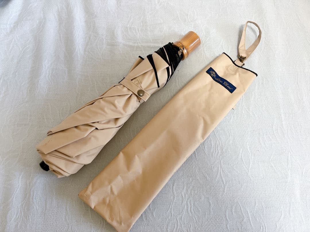 芦屋ブラン 折りたたみ日傘 2段折りミドル プレーン