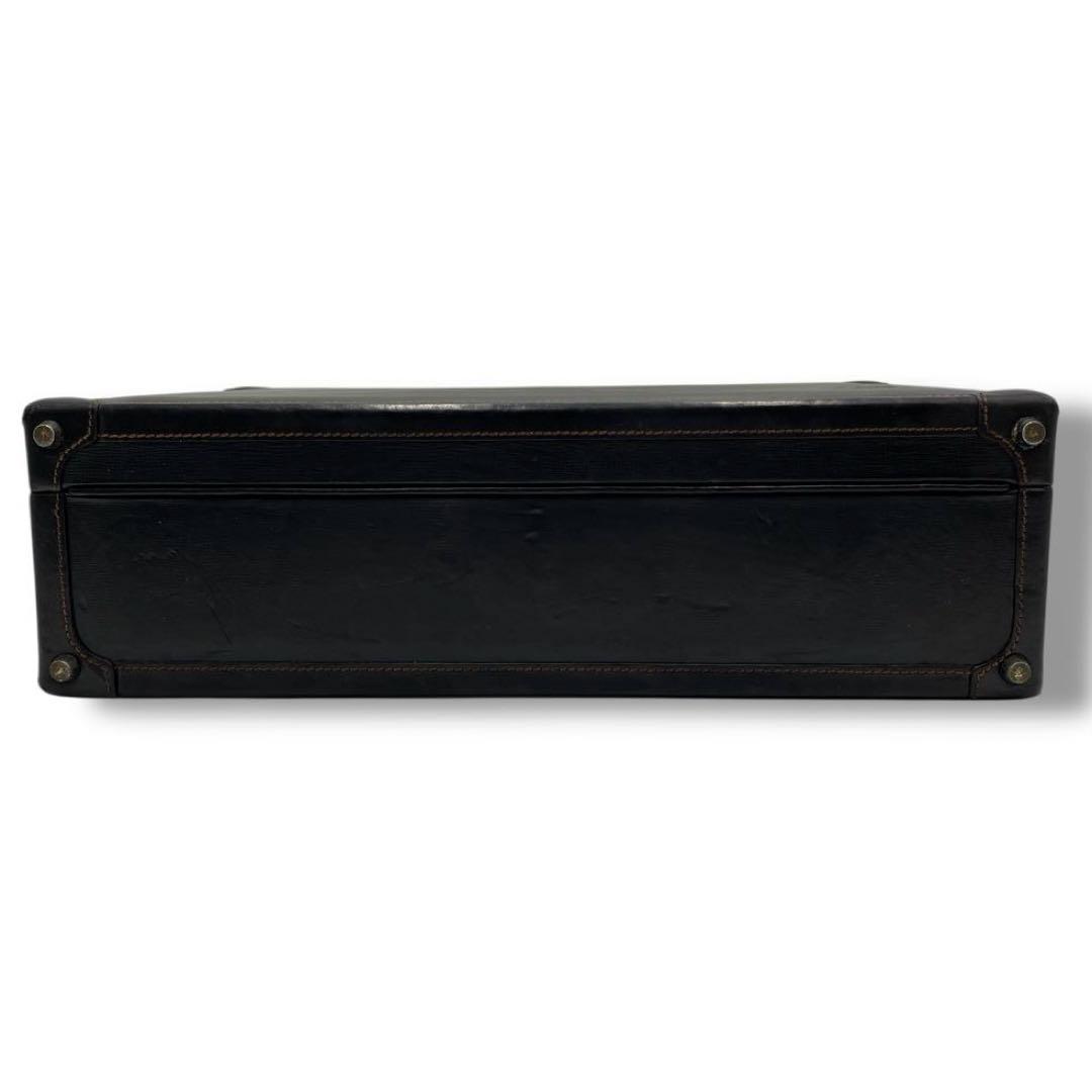 美品 dunhill ダンヒル ビジネス アタッシュケース バッグ レザー 黒