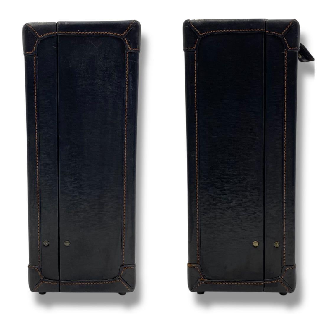 美品 dunhill ダンヒル ビジネス アタッシュケース バッグ レザー 黒