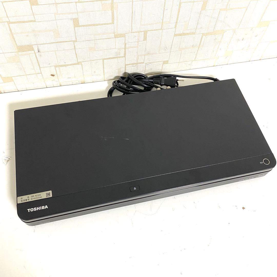 TOSHIBA 東芝 ブルーレイディスクレコーダー DBR-W2009