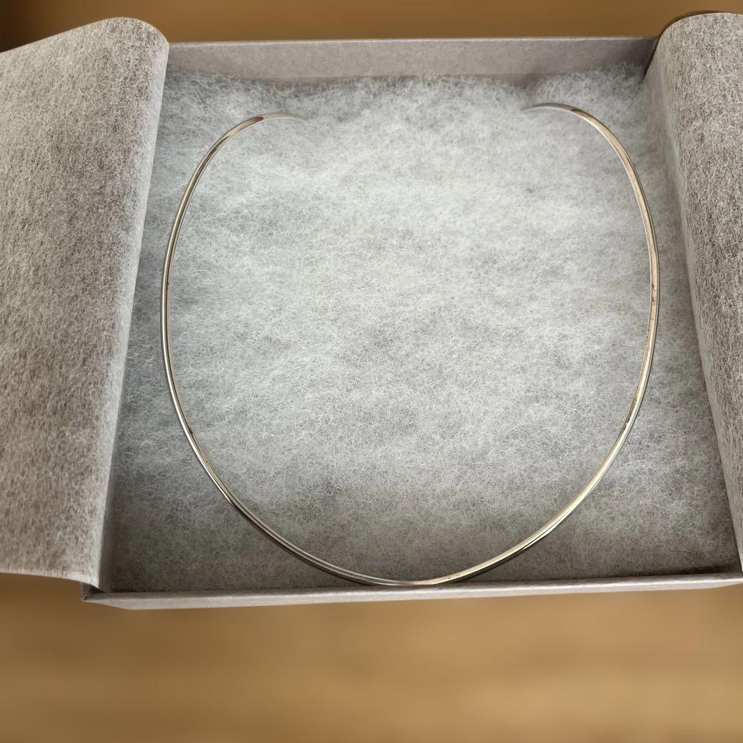 ✳︎1/18限定値下げ✳︎ete bijoux リグロウ シン ネックカフ　シルバー