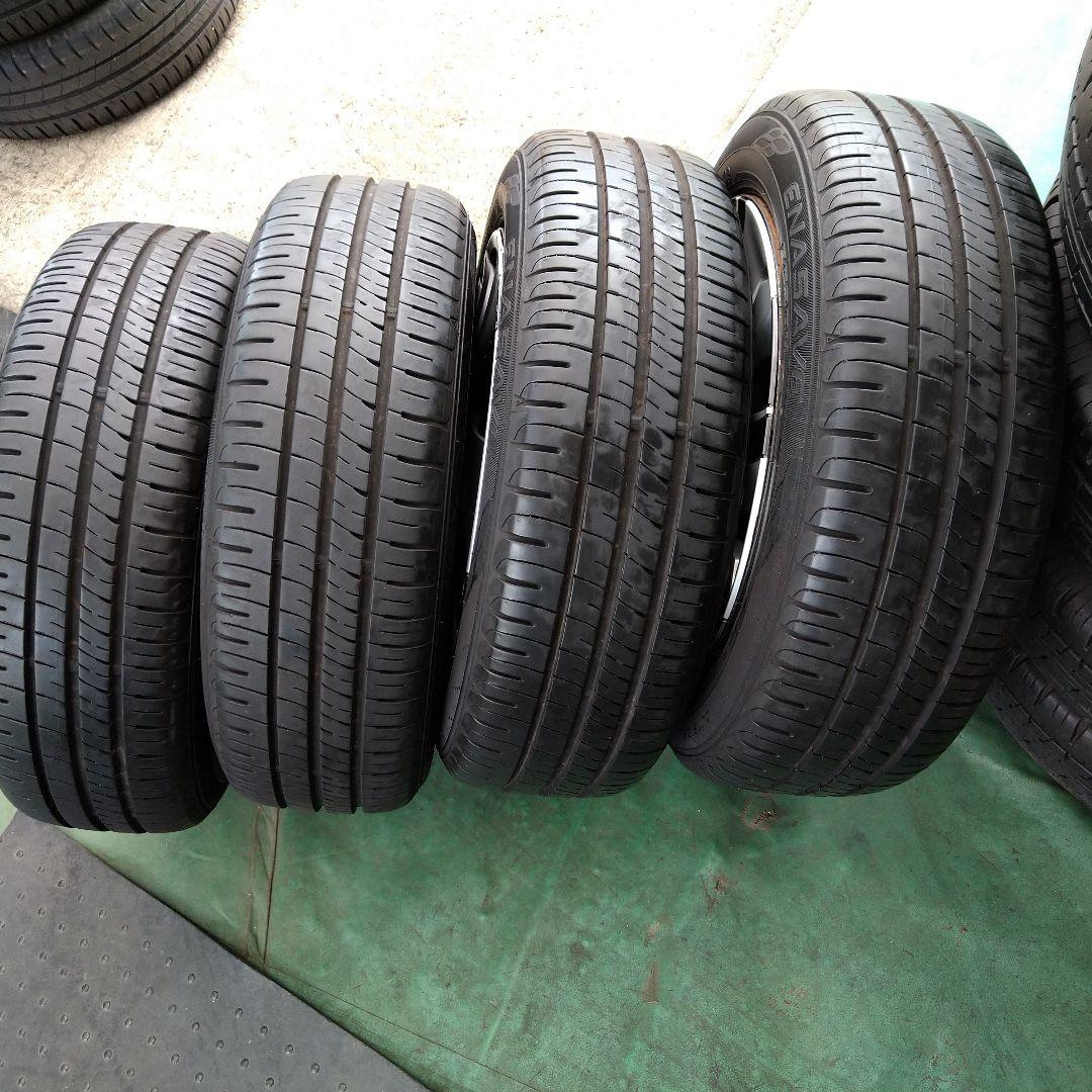 ★Ak ホンダ 純正スチールホイール 185/60R15 ダンロップ 4本