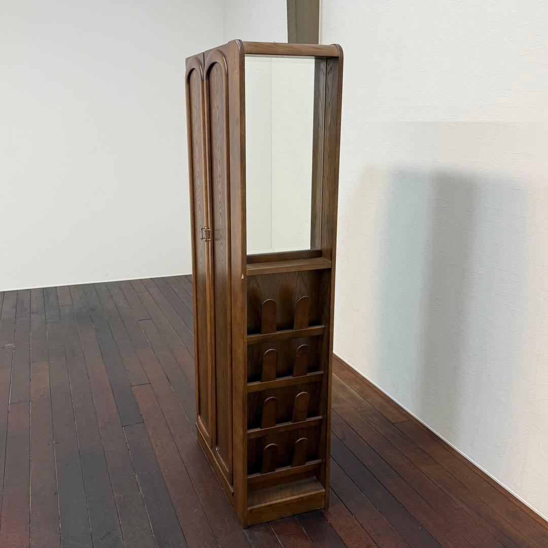 H110K32 カリモク karimoku シューズボックス ミラー付き