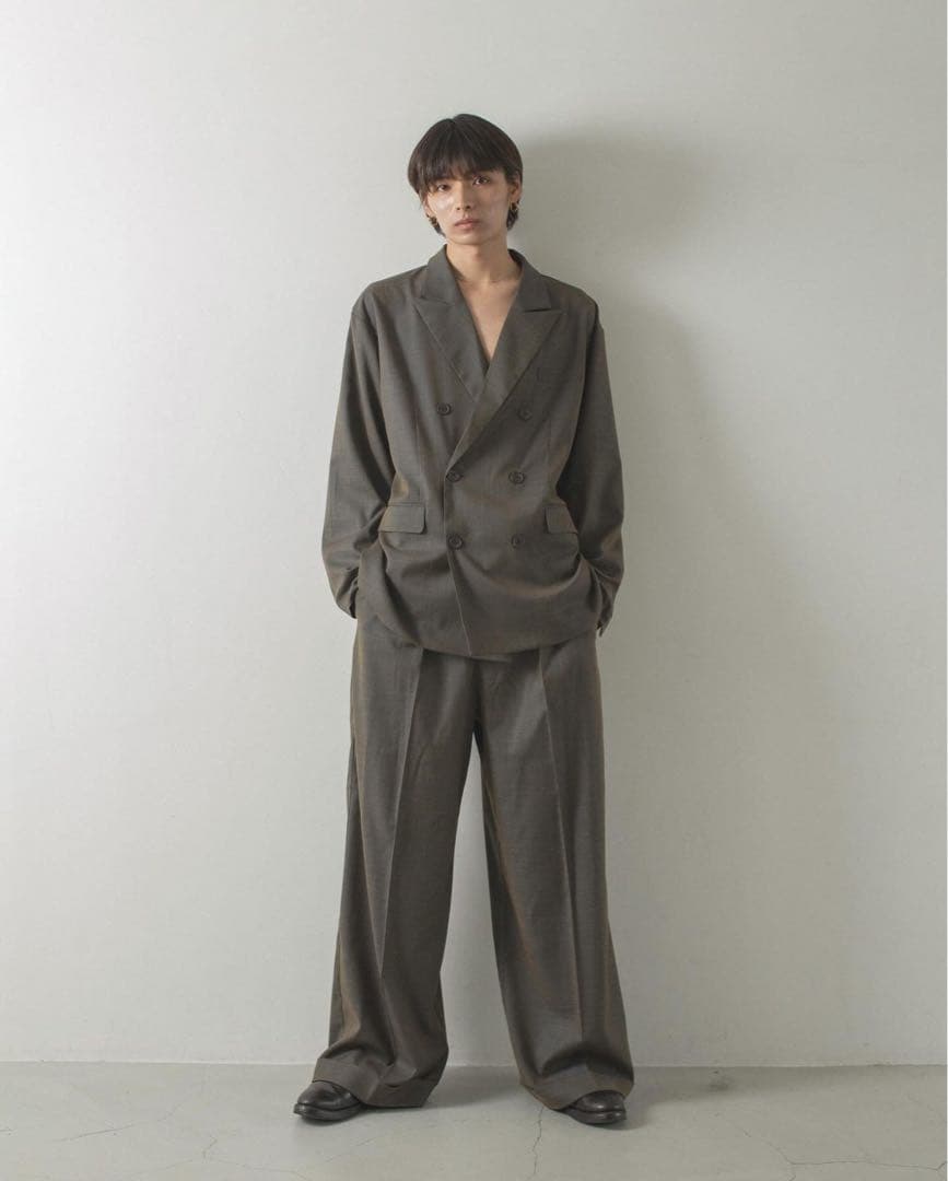 CAMPHOR WOOD tailored jacket セットアップ
