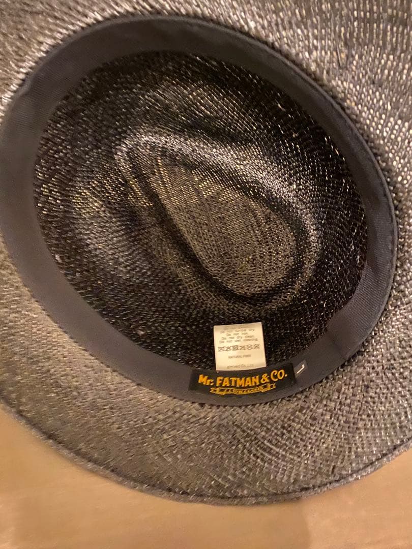 【新品】Mr.FATMSN 帽子　ハット　SHELBY BAO メンズ　Lサイズ