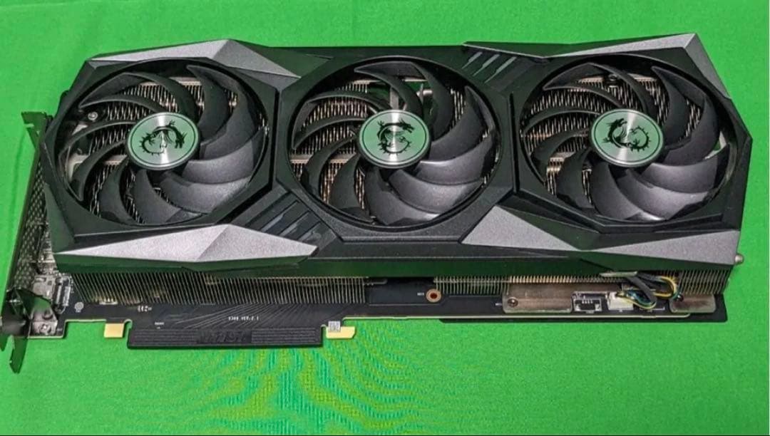 グラフィックボード・グラボ・ビデオカード MSI RTX3080 GAMING Z TRIO 12G LHR