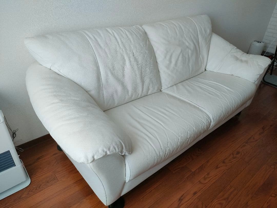 Y*a イタリア製 高級ソファ 総本革張 サコモディ２.５人掛け