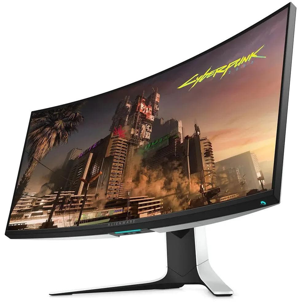 美品 Dell AW3420DW 34型 曲面 ゲーミングモニター