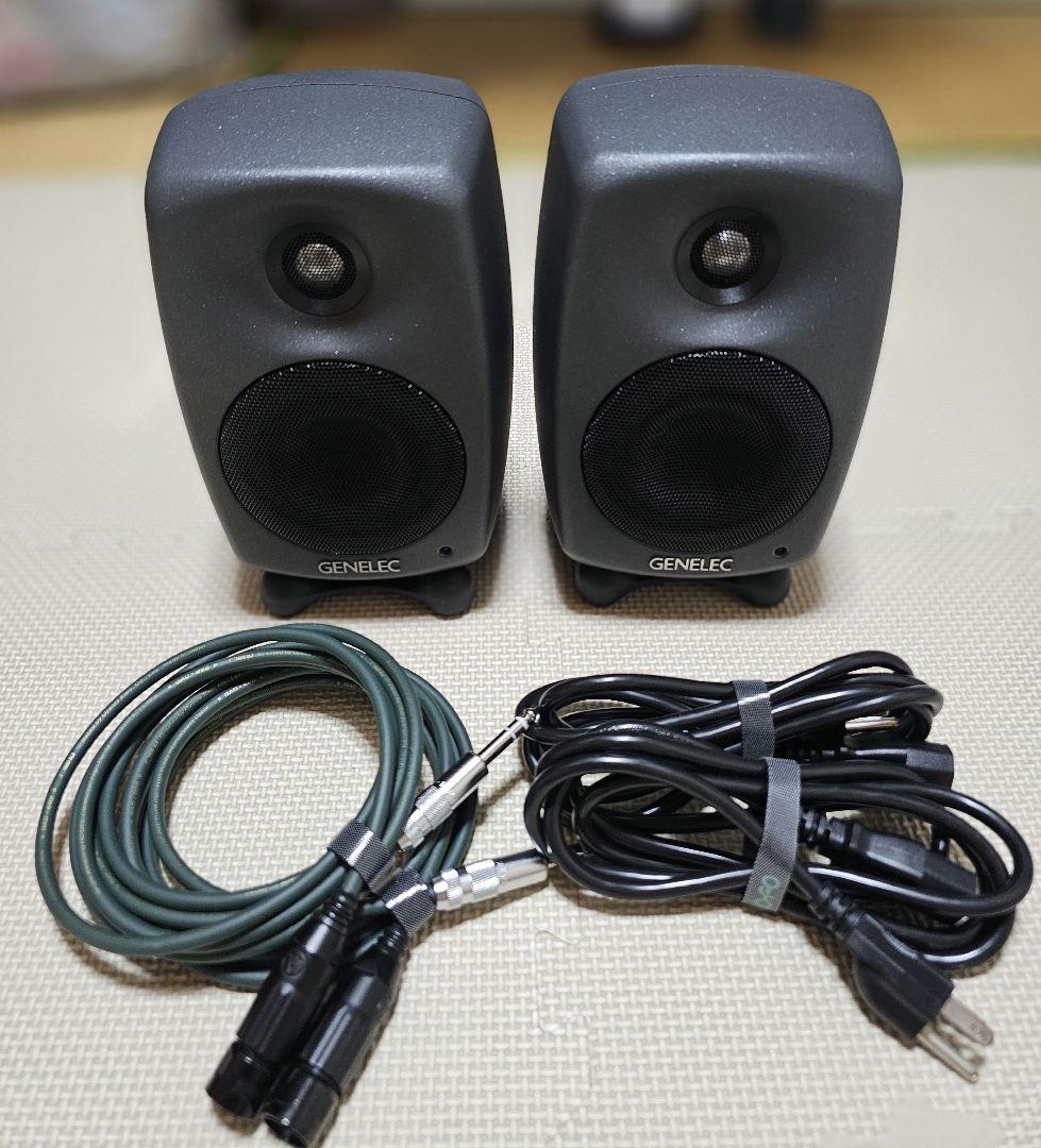 極美品 GENELEC 8020D モニタースピーカーセット