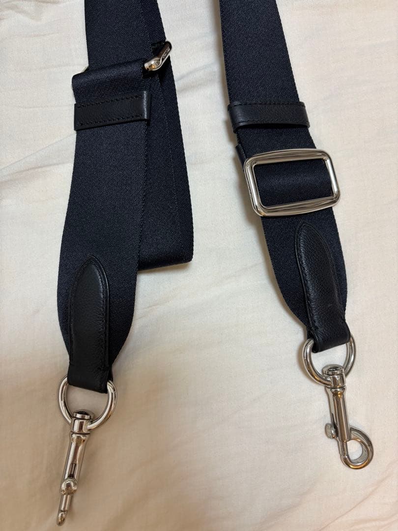 COACH 黒のレザー ボストンバッグ