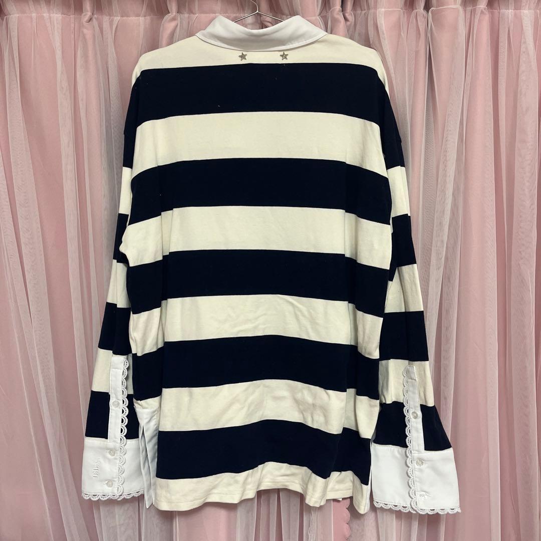 Bibiy ビビィ FRANCINE RUGBY TOP ポロシャツ