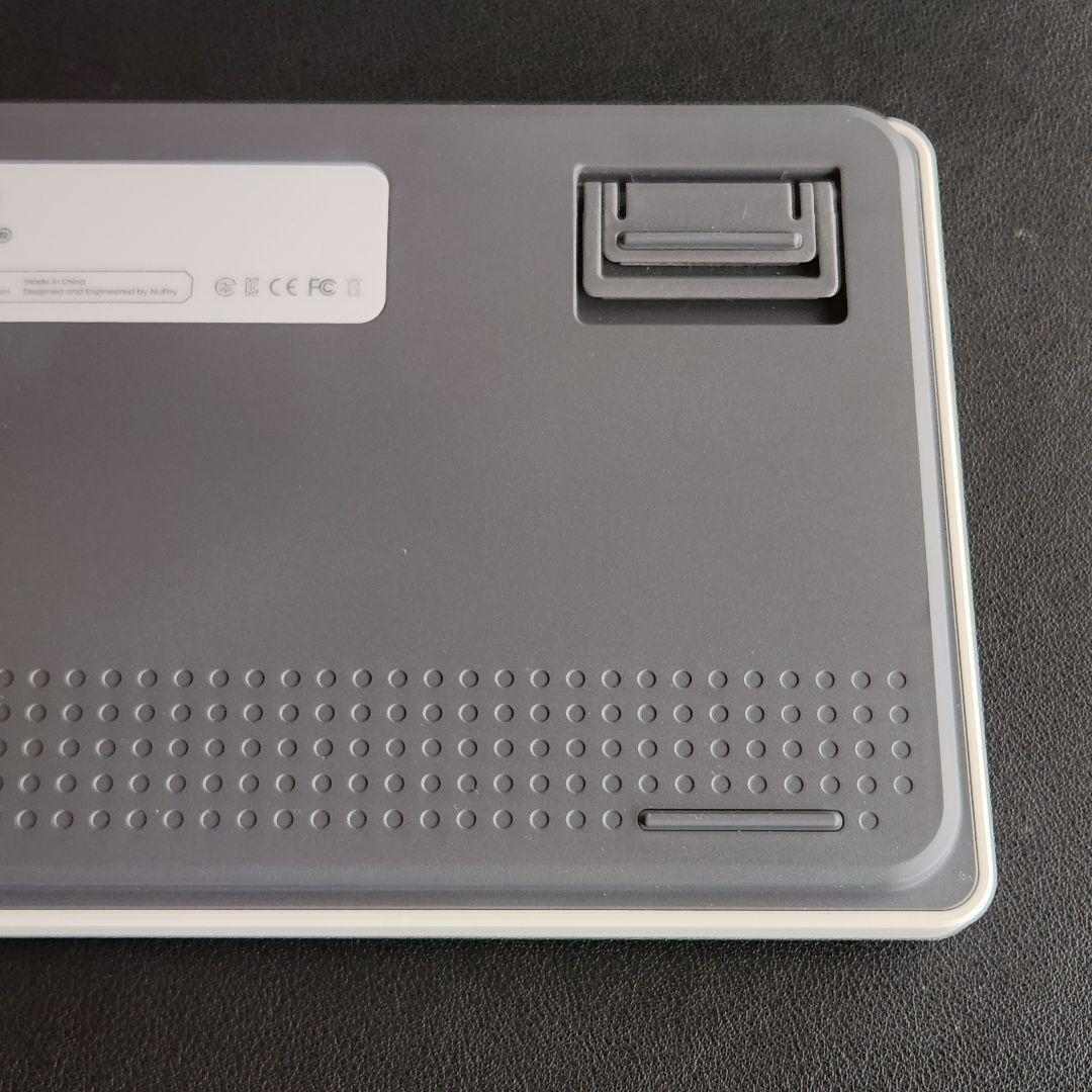 Nuphy Node 75 Lunar White 赤軸 Red Nano