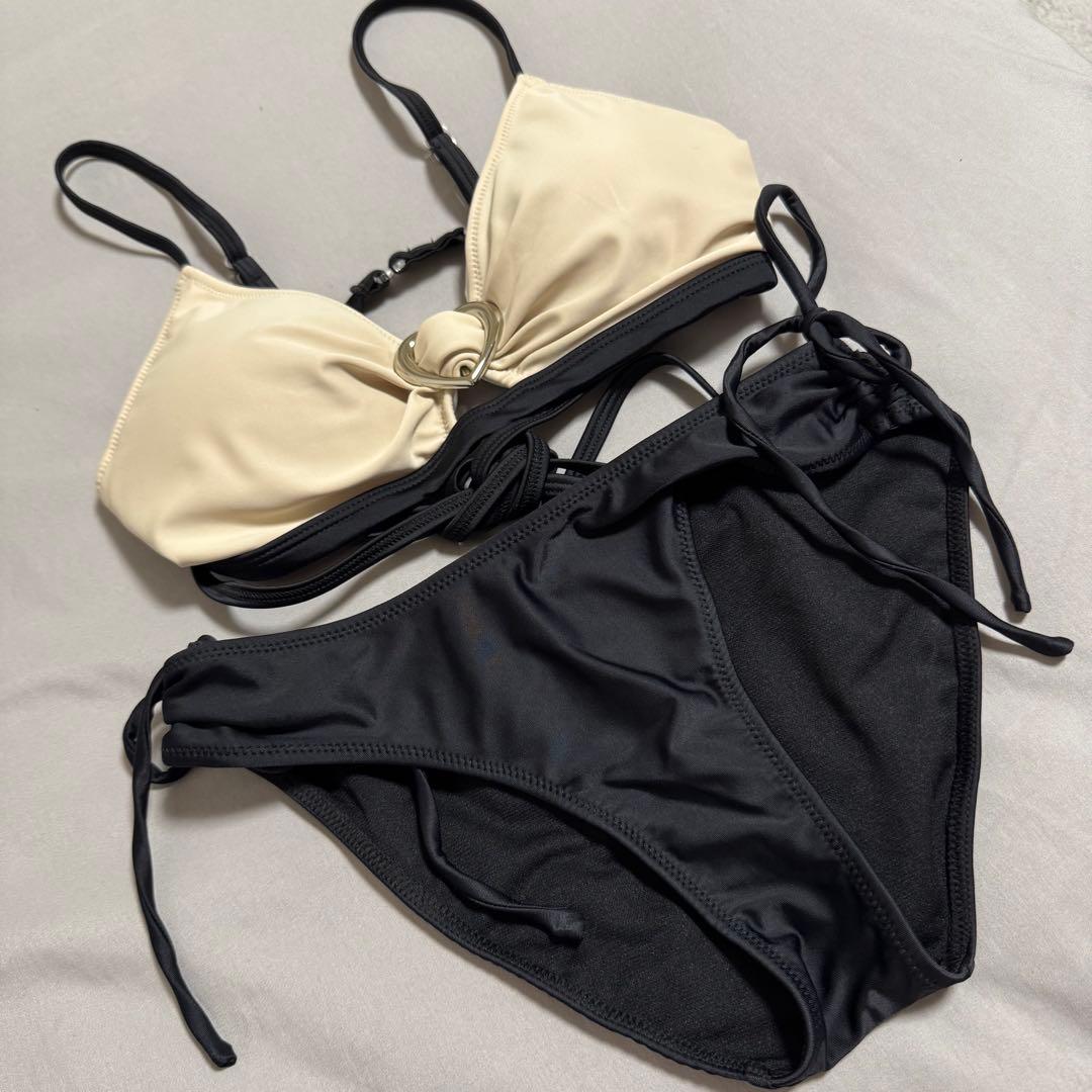【新品】cherimi ハートバックルバイカラービキニ Mサイズ