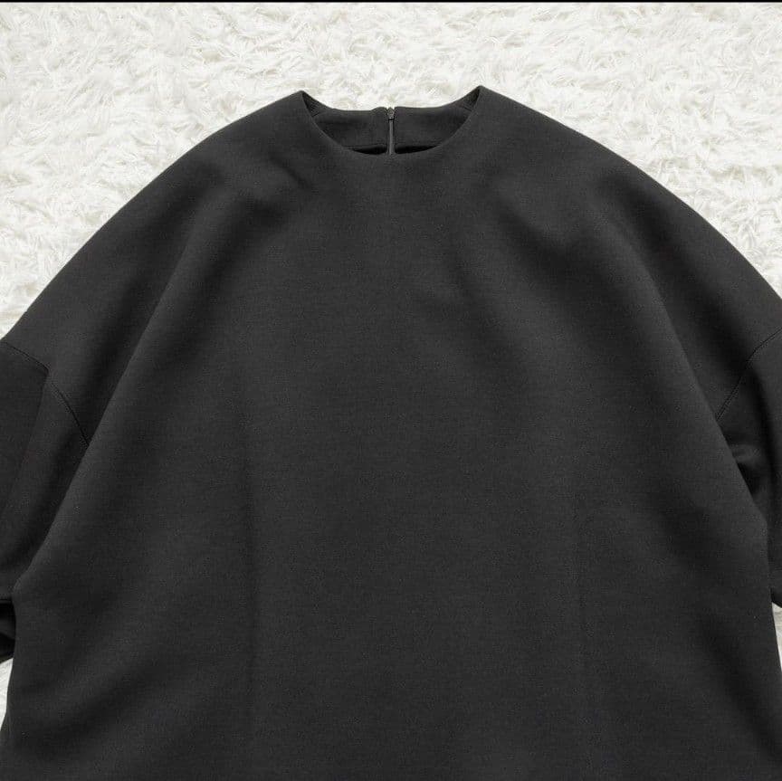 美品 Whim Gazette ウィムガゼット ダンボールプルオーバー ブラック