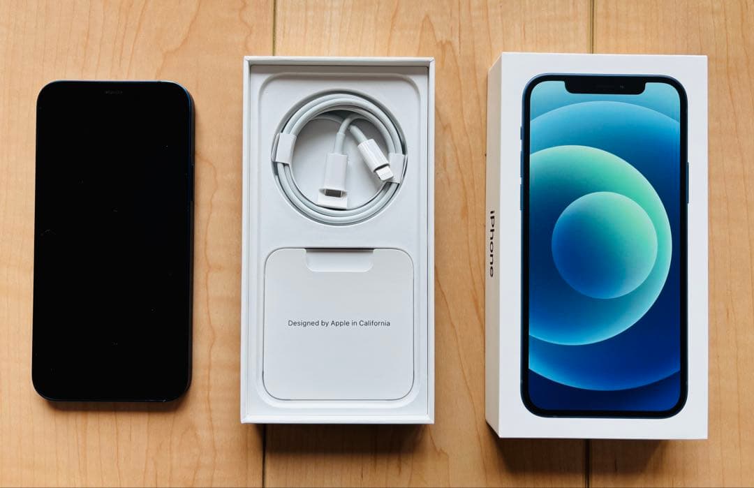 【おまけあり】　Apple iPhone 12 128GB ブルー SIMフリー