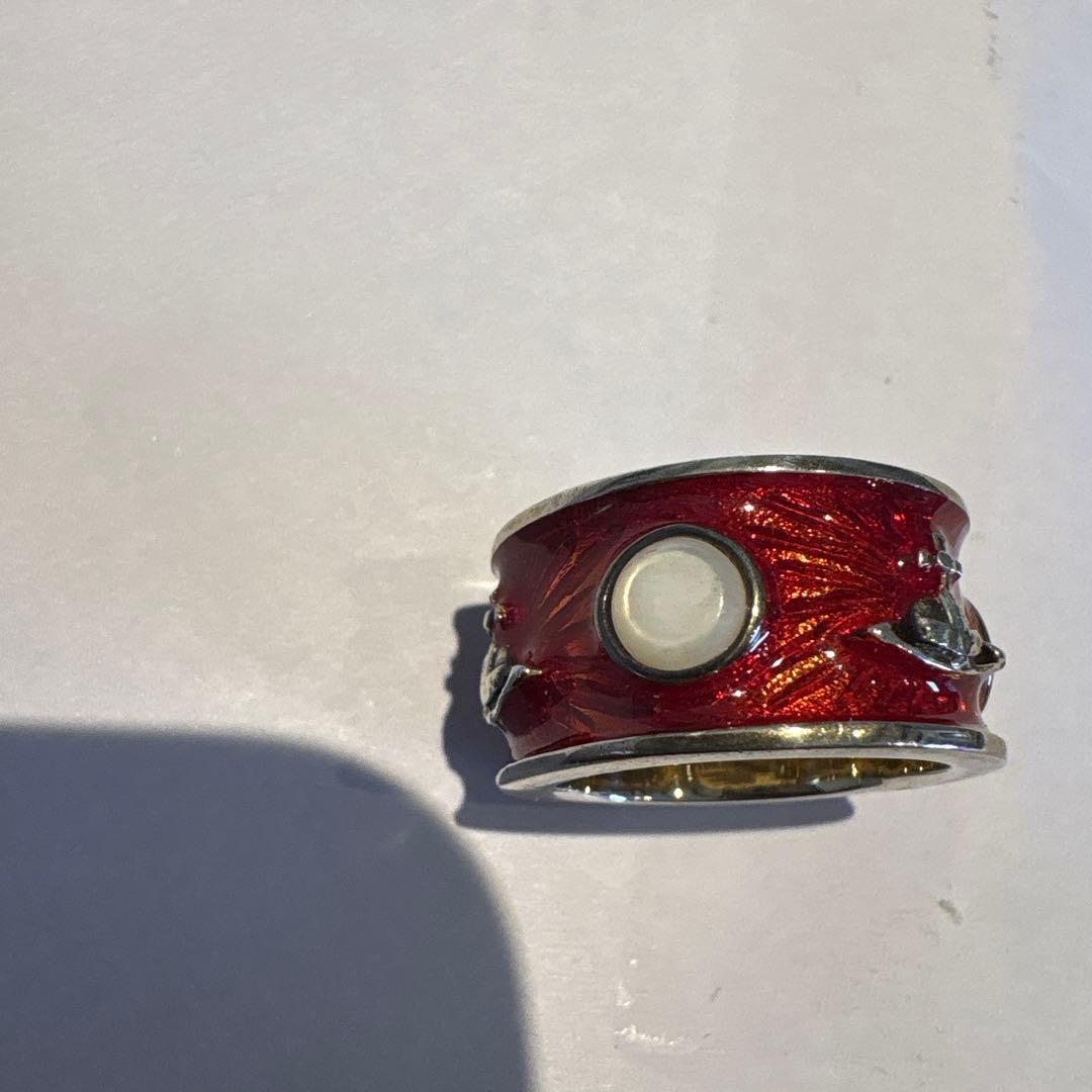 vivienne westwood 旧タイプ　キングリング　レッド
