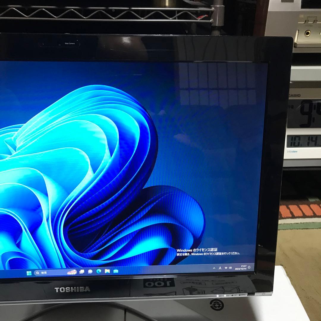 TOSHIBA モニター一体型パソコン