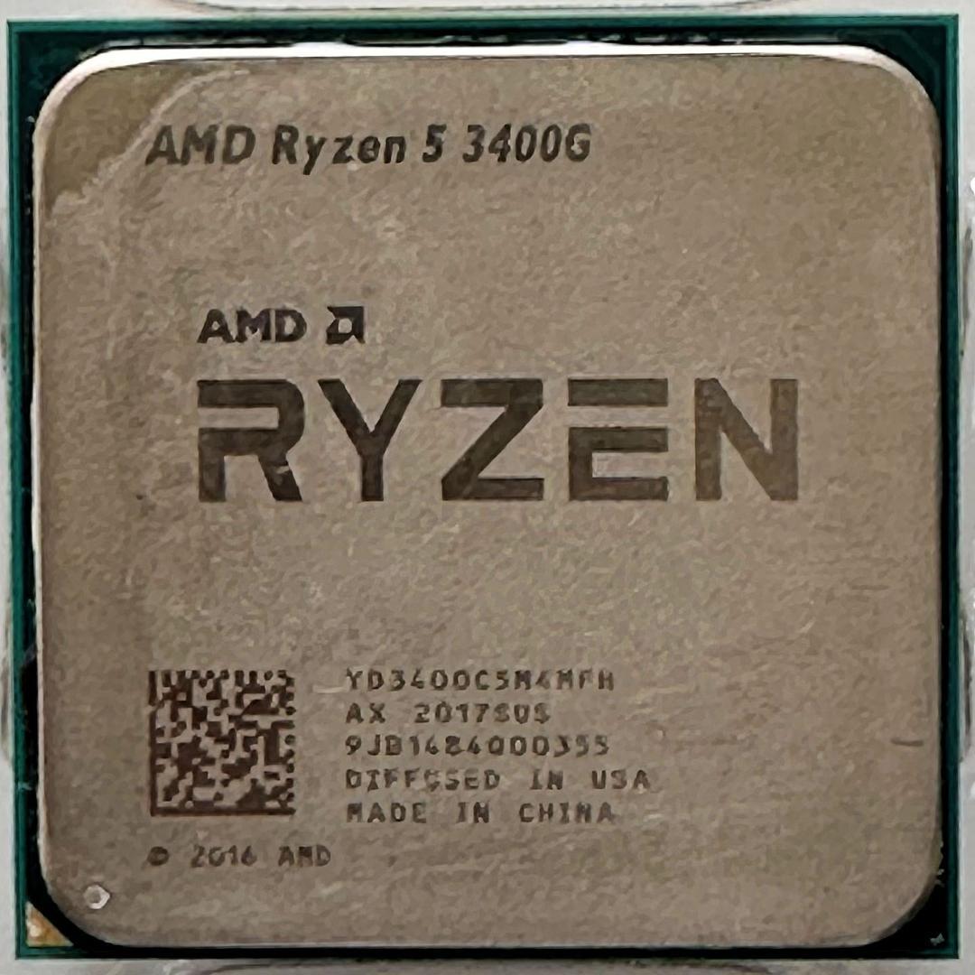 AMD RYZEN 5 3400G / Wraith Stealth Fan付属