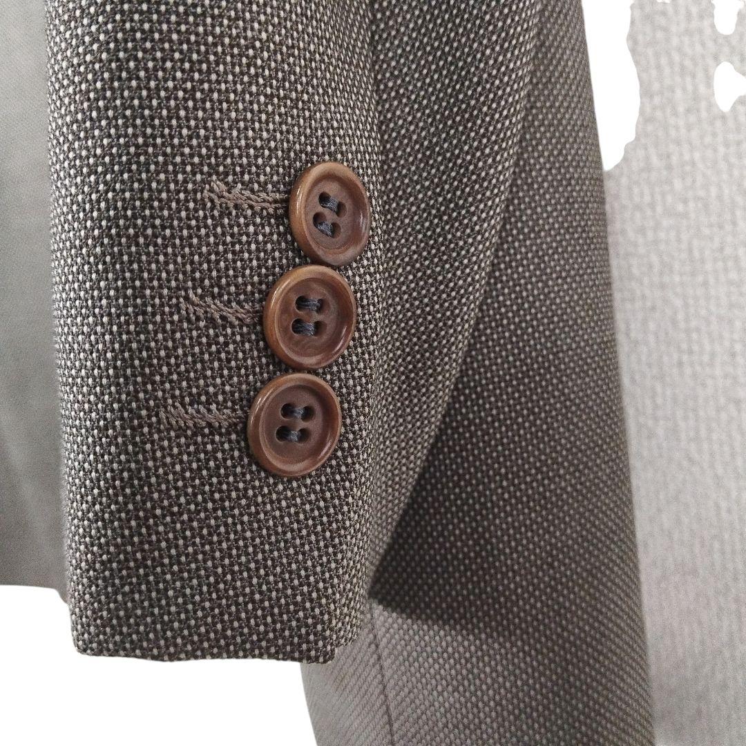 ​伊勢丹 CERRUTI ダブルスーツ セットアップ LL相当 ウール100%