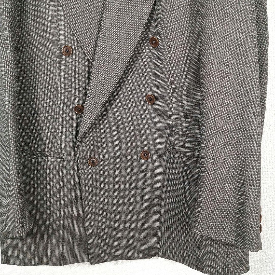 ​伊勢丹 CERRUTI ダブルスーツ セットアップ LL相当 ウール100%