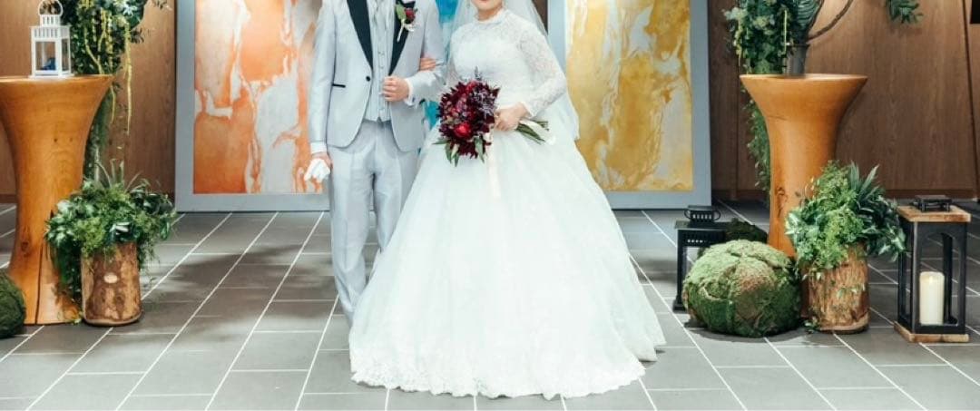 再度お値下げしました⭐︎YNS ウエディングドレス SL19921-SDTK