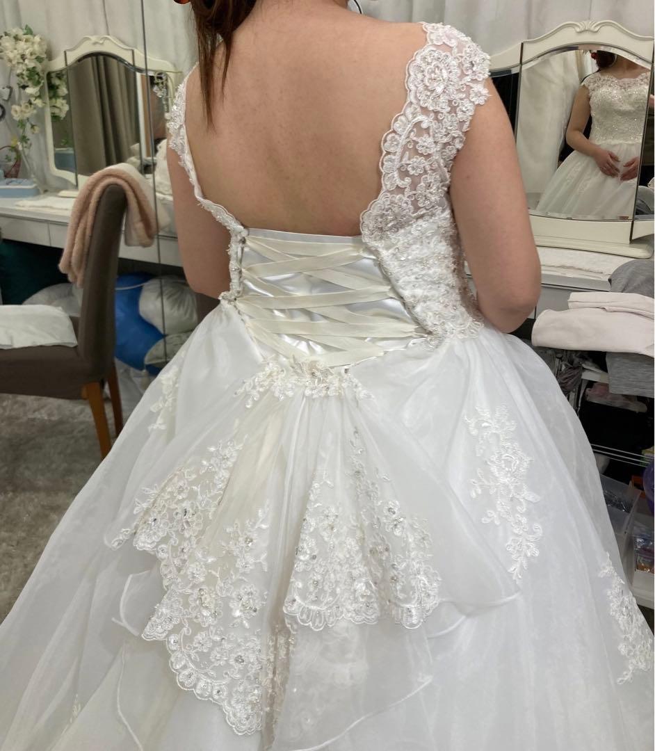 再度お値下げしました⭐︎YNS ウエディングドレス SL19921-SDTK