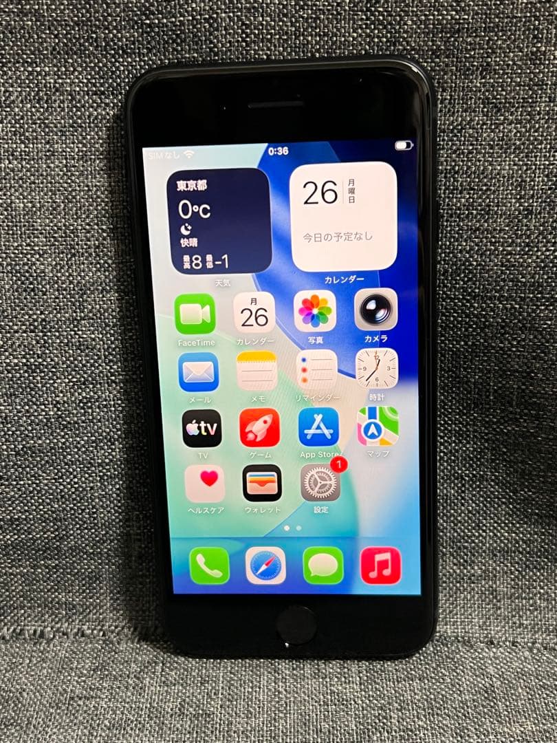 新古品　iPhone SE 第3世代　64GB ミッドナイト　SIMフリー