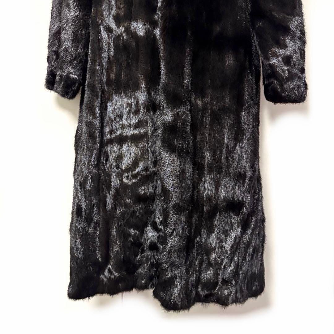 SAGA MINK superb quality ファーコート　ロングコート