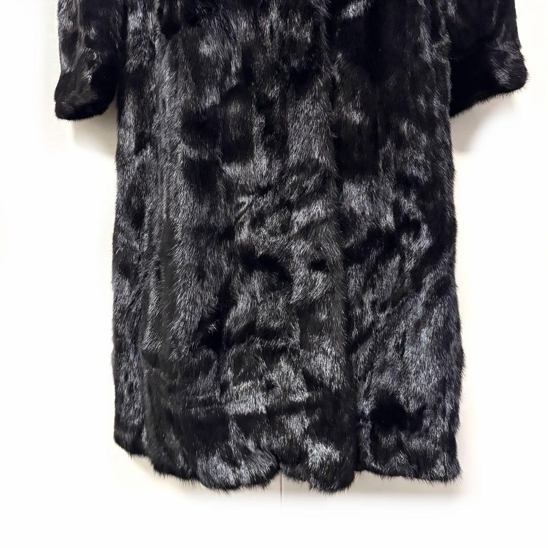 SAGA MINK superb quality ファーコート　ロングコート