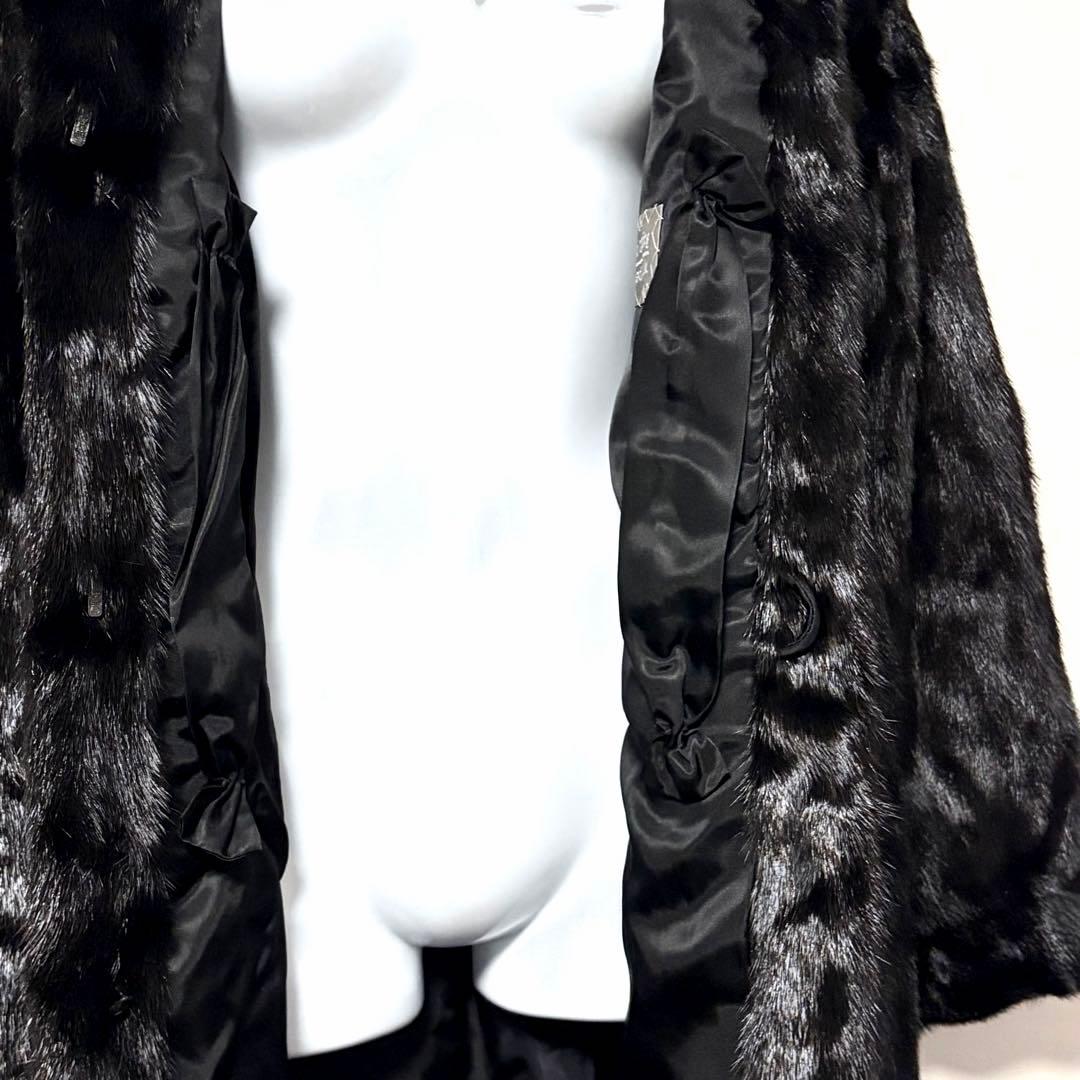 SAGA MINK superb quality ファーコート　ロングコート
