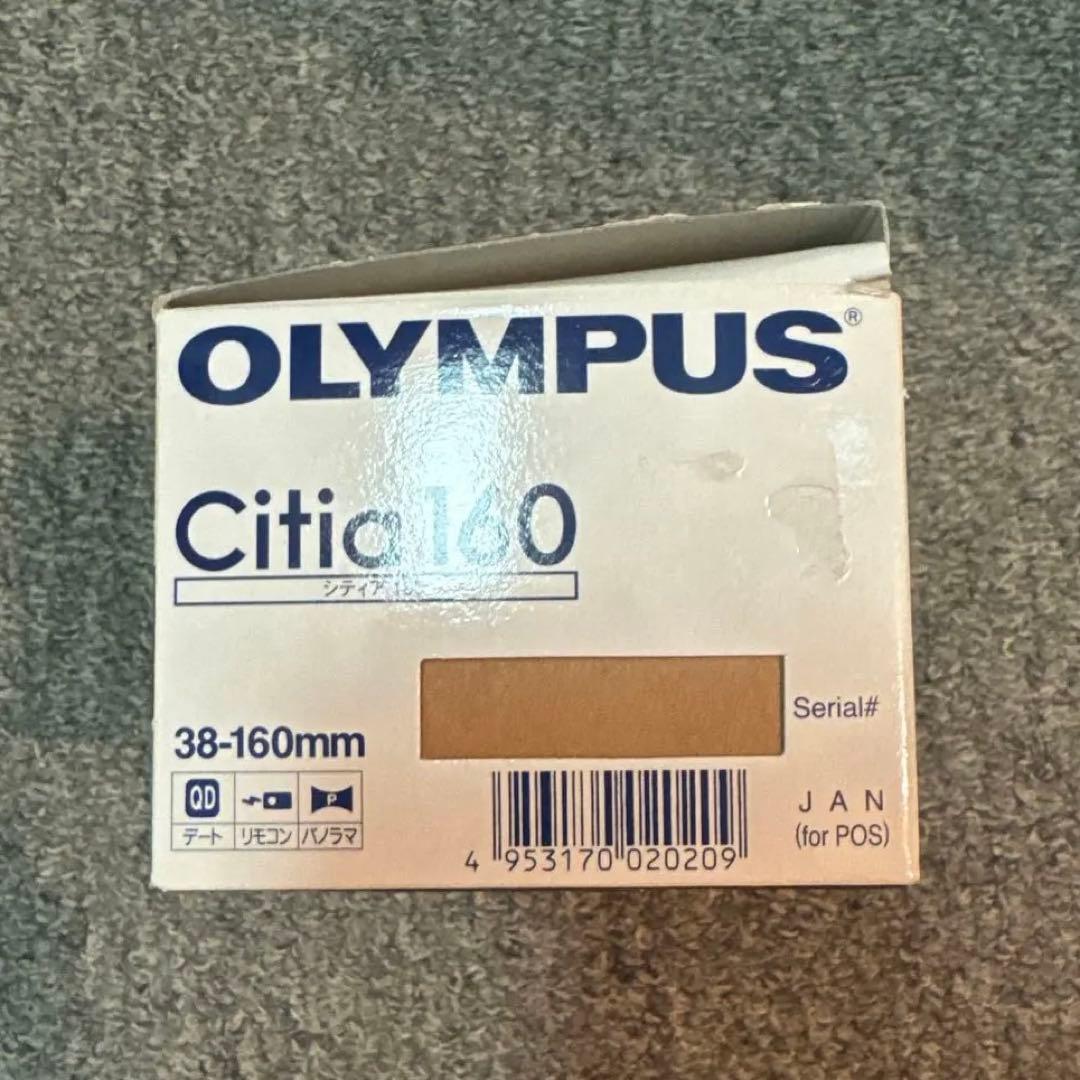 【美品】オリンパス　CASIO シティア OLYMPUS citia160