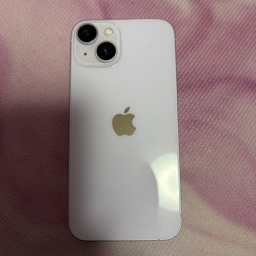 iPhone14 128GB パープル 本体とおまけ