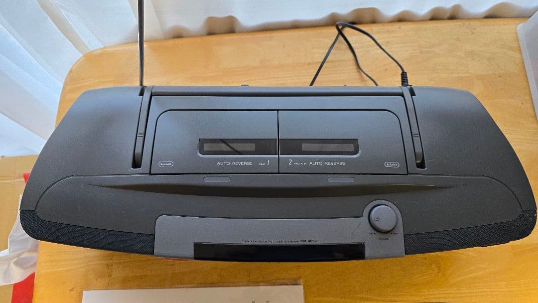 美品★AIWA CSD-SR700改 Bluetooth搭載CDラジカセ 179