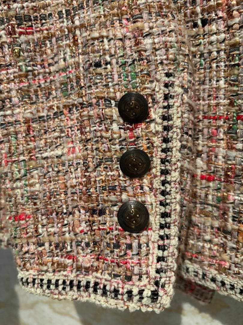 ETRO テーラードツイードセットアップ マルチカラー